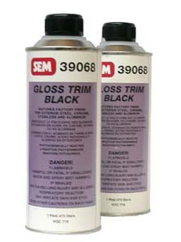 GPI GLOSS TRIM BLACK PINT - AGTBP 